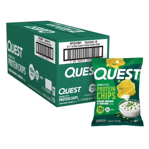Sour Cream & Onion Protein Chips