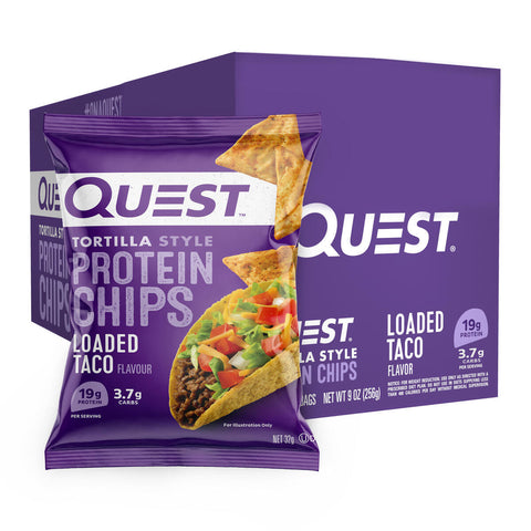 Loaded Taco Tortilla Style Protein Chips