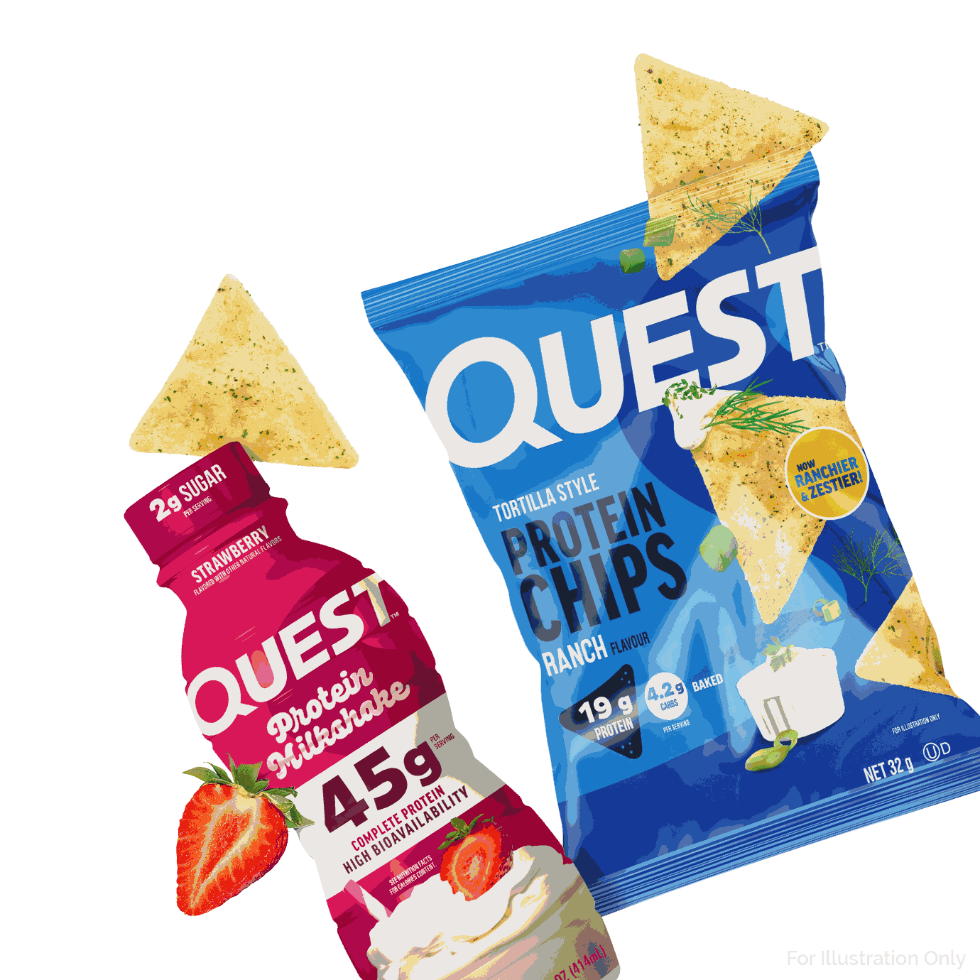 Quest Shake, Cookies and Chips