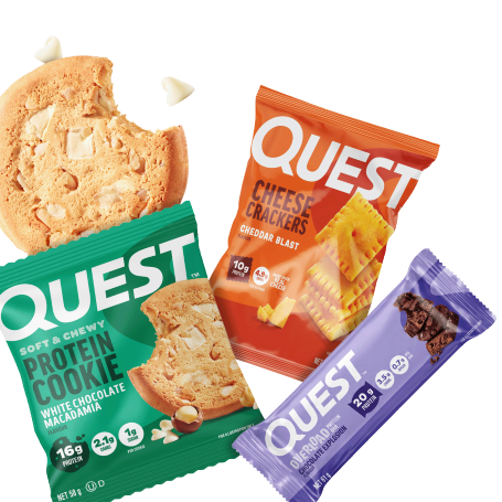 Quest Thin Crust Pizza and Cookie