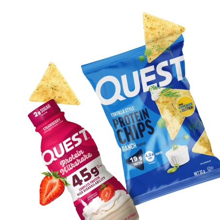 Quest Shake, Cookies and Chips
